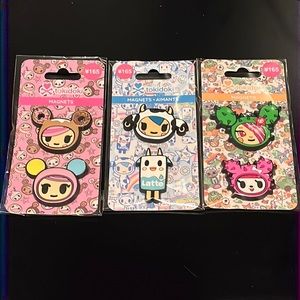 Tokidoki magnets set 3